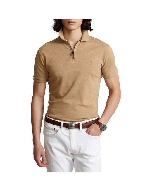 Polo Ralph Lauren Custom Slim Fit Stretch Mesh Polo Shirt for Men | Lyst