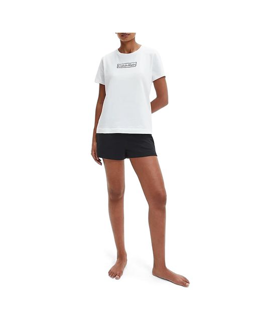 calvin klein shorts pyjamas