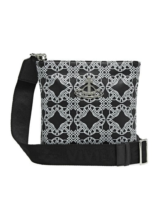 Vivienne Westwood Squire Square Crossbody With Webbing Strap Handbag in