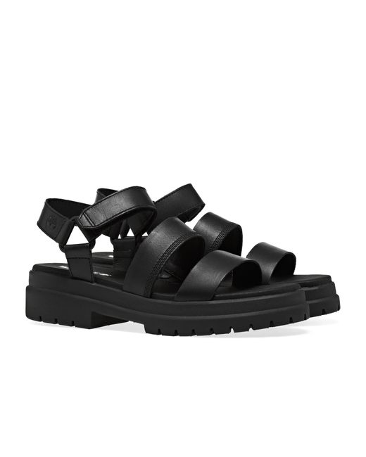 Timberland London Vibe 3 Bands Sandals in Black | Lyst