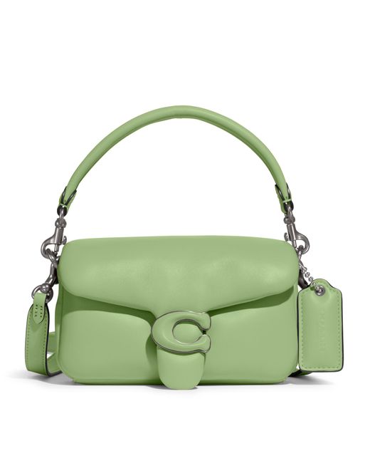 COACH Pillow Tabby Shoulder 18 Handbag in Pale Pistachio (Green) | Lyst UK