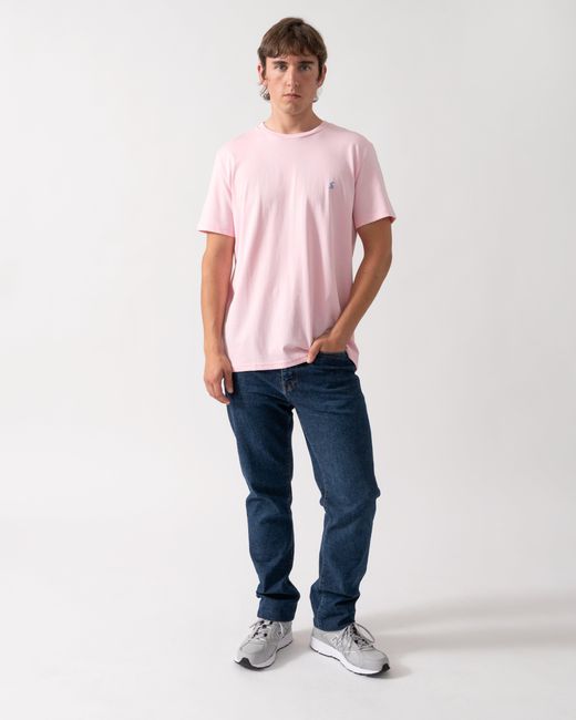 Joules Pink Everyday T-Shirt for men