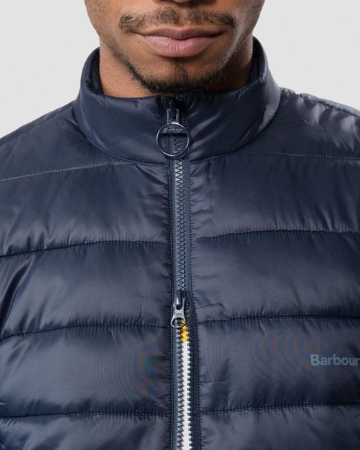 Barbour Blue Penton Quilted Jacket for men