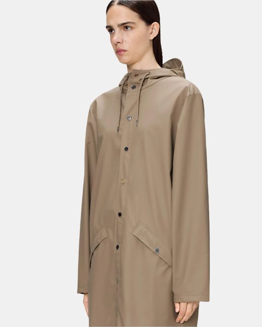 Rains Natural Long Jacket