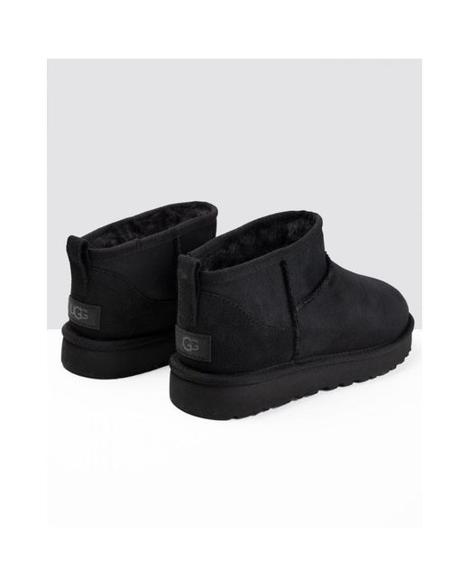 Ugg Black Classic Ultra Mini Boot