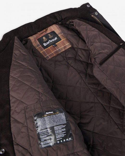 Barbour Black Corbridge Wax Jacket for men