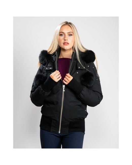 Moose knuckles debbie bomber cheap jacket