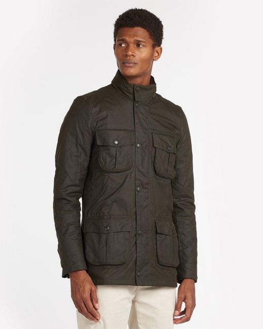 Barbour Brown Corbridge Wax Jacket for men