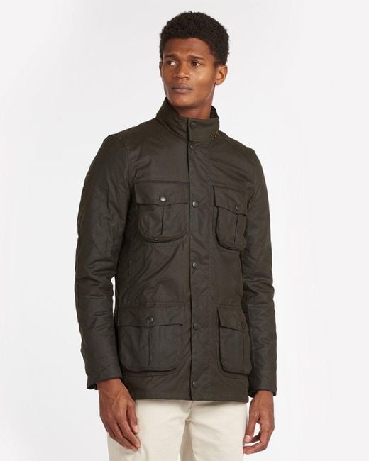 Barbour Brown Corbridge Wax Jacket for men