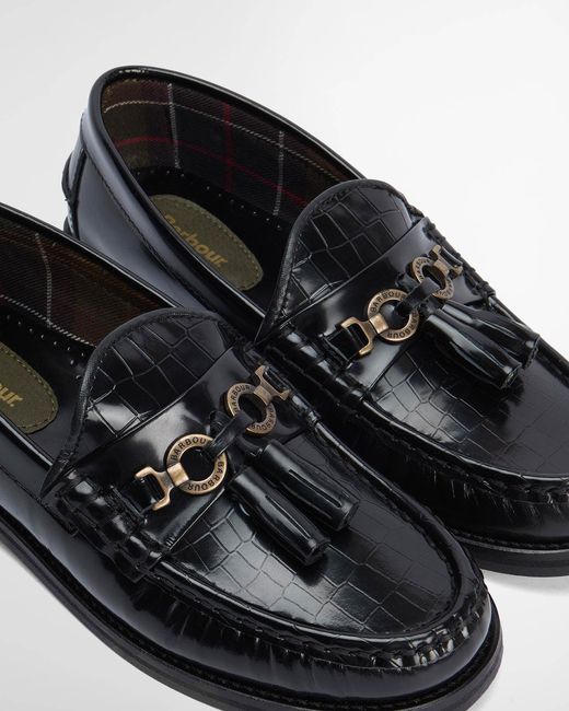 Barbour White Jen Loafer