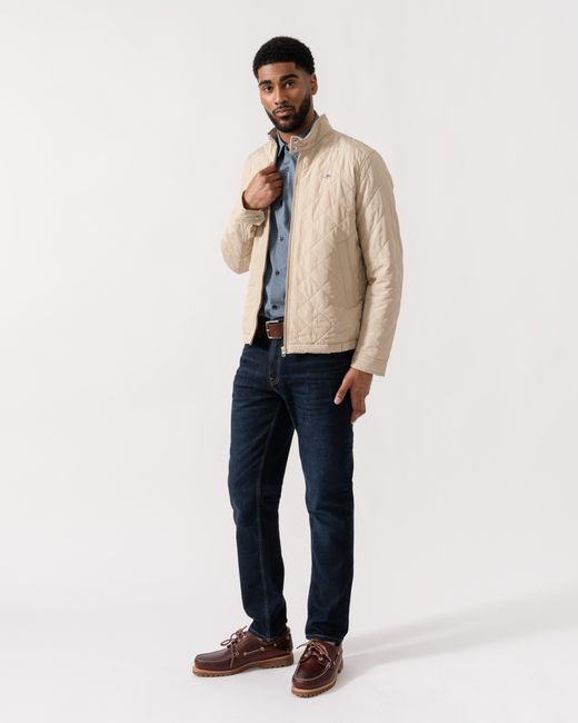 Gant Natural Quilted Windcheater Jacket for men