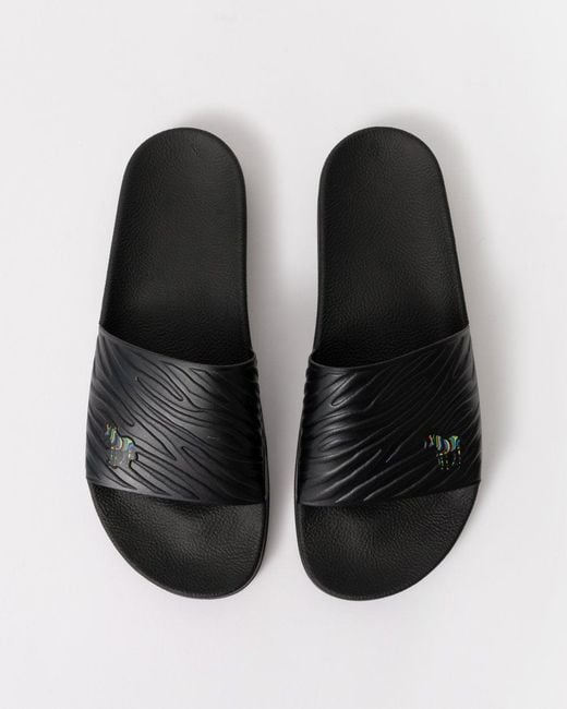 Paul Smith Black Zed Sandals for men