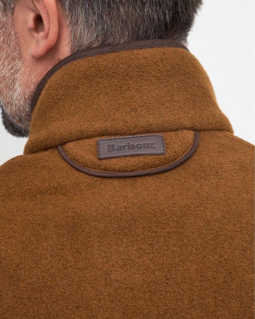 Barbour Brown Langdale Gilet Size: M for men