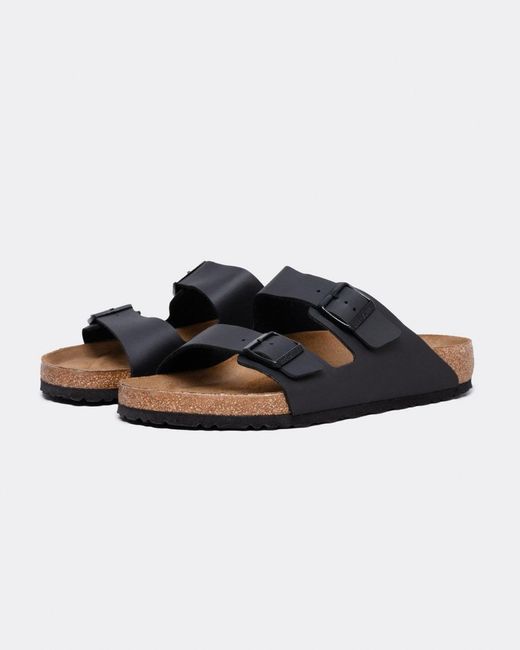 Birkenstock Black Arizona Birko-Flor Sandal