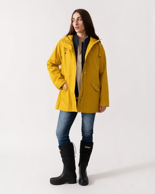 Joules Yellow Portwell Raincoat