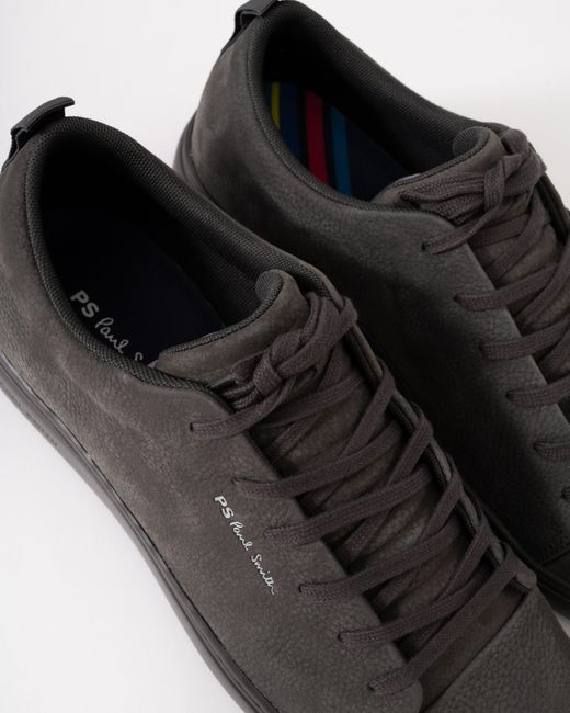 Paul Smith Brown Lee Nubuck Trainers for men