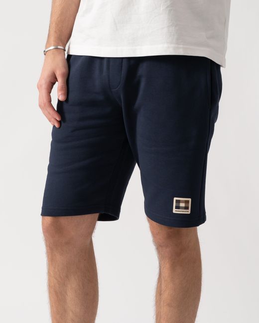 Aquascutum White Badge Shorts for men