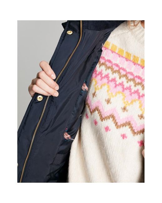 Joules Chatham Quilted Gilet in Blue | Lyst