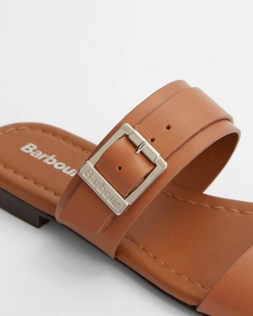 Barbour Brown Louise Sandals