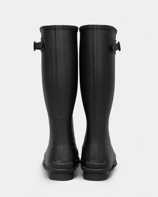 Barbour Black Bede Wellington Boots for men
