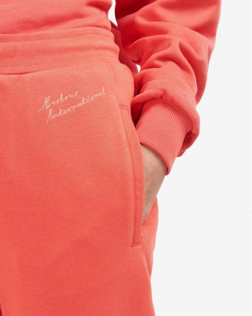 Barbour Red Alonso Joggers