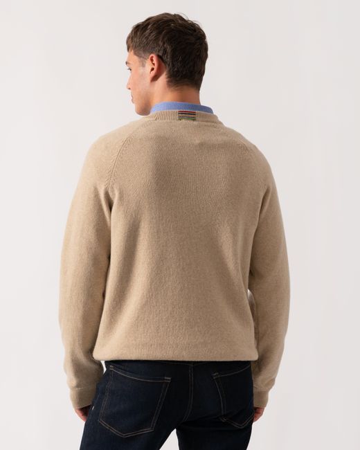 Paul Smith Natural Ps Crew Neck Sweater for men