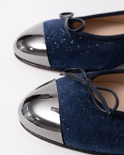 Elia B Blue Golden Eye Pumps