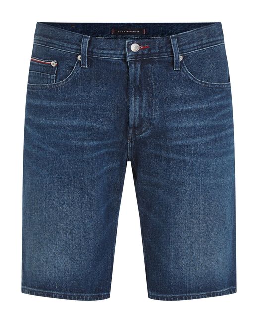Tommy Hilfiger Blue Brooklyn Straight Denim Shorts for men