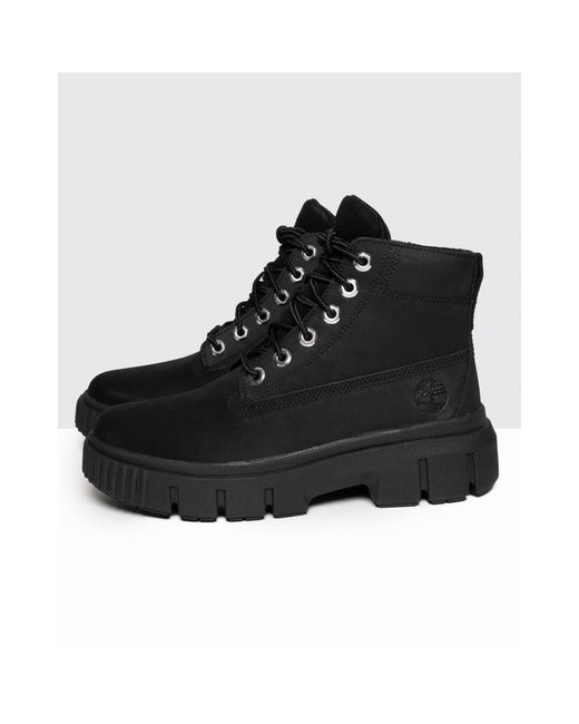 Timberland Greyfield Waterproof Leather Boot in Black | Lyst