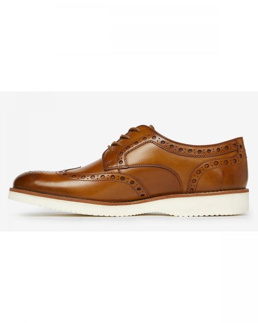 Oliver Sweeney Brown Baberton Derby Shoes for men
