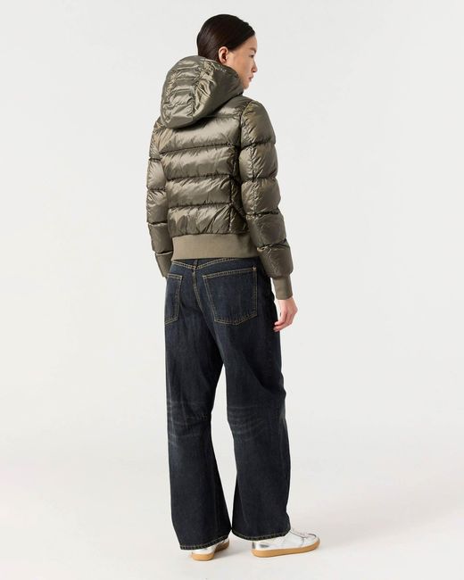 Parajumpers Green Mariah Hooded Down Bomber
