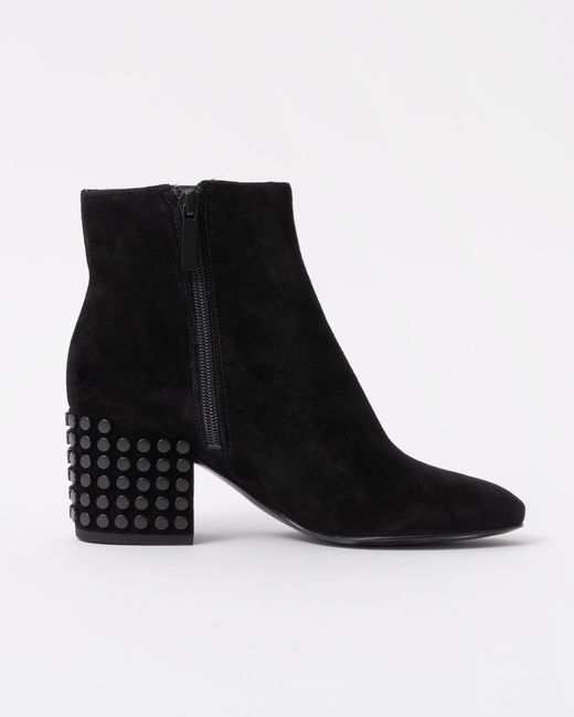 Kendall + Kylie Black Blythe Ankle Boot