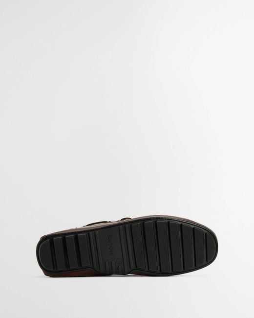 Barbour Brown Courage Driving Shoes for men