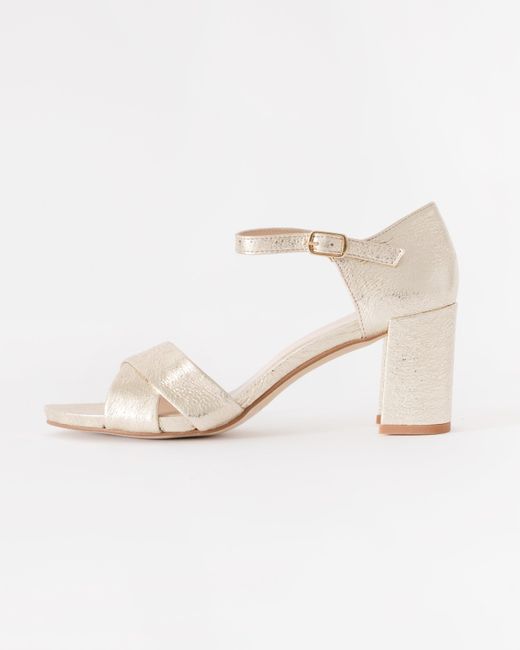 Elia B Natural Hallie Heeled Sandal