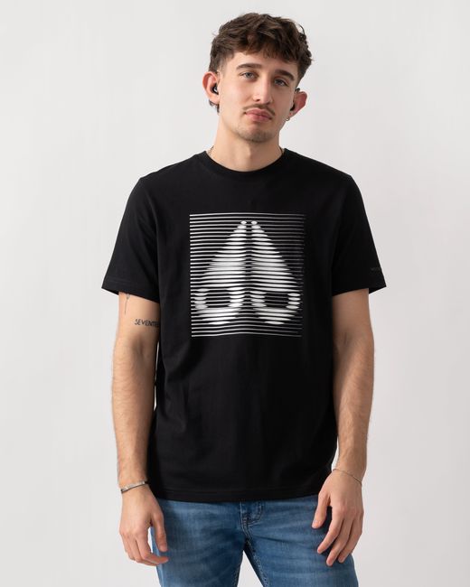Moose Knuckles Black Raydaze T-Shirt for men