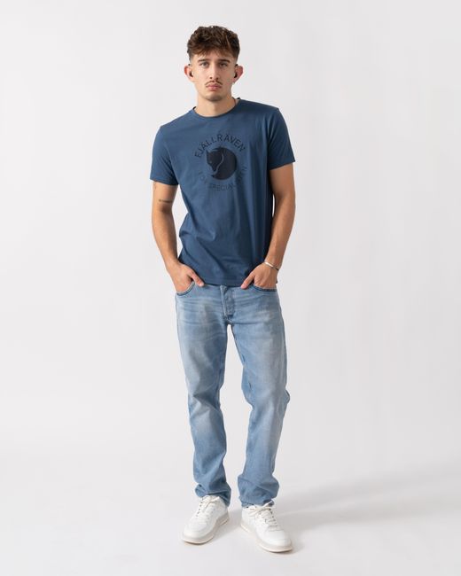 Fjallraven Blue Fox T-Shirt Size: M for men