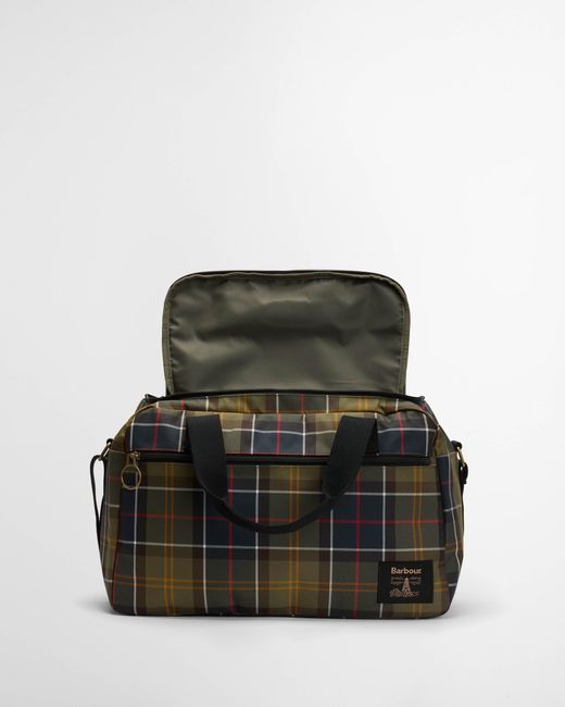 Barbour Blue Torridon Tartan Flight Bag