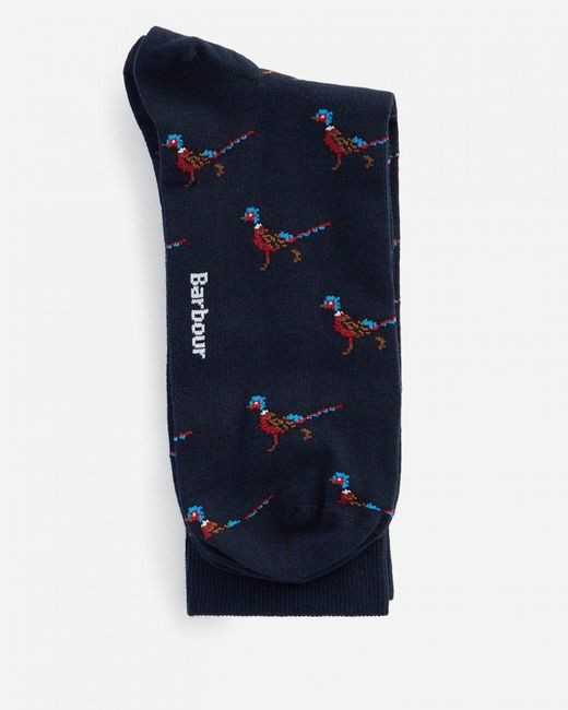 Barbour Blue Mavin Socks for men