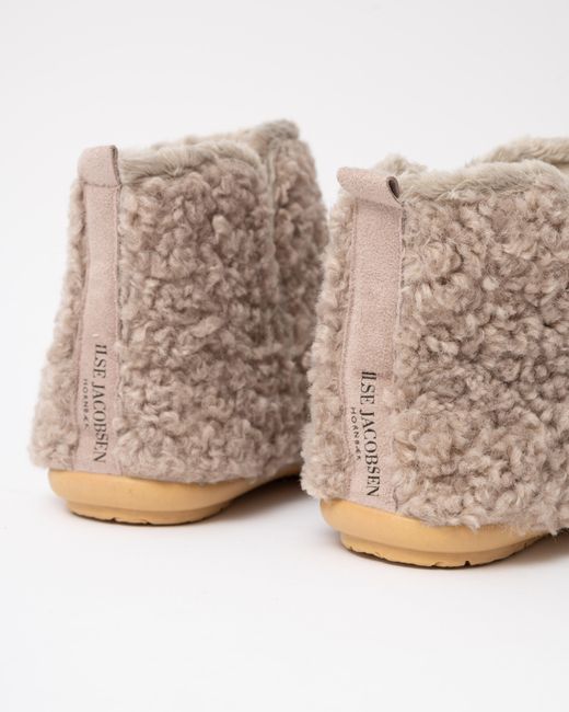 Ilse Jacobsen Natural Snippy Cosy Ankle Boot