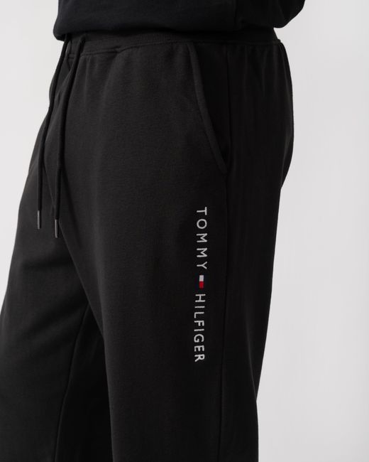 Tommy Hilfiger Black Track Joggers for men
