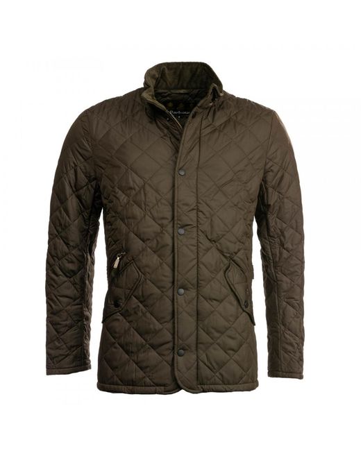 Barbour Synthetic Chelsea Sportsquilt in Olive (Green) for ...
