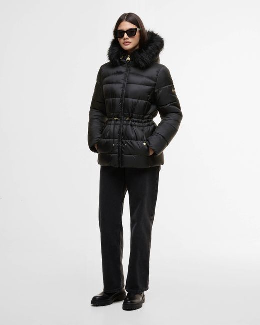 Barbour Black Cher Puffer Jacket