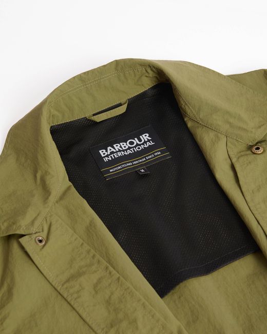 Barbour Green Coach Casual Jacket for men