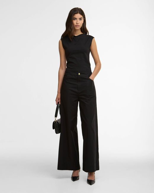 Barbour Black Gigi Top