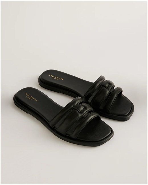 Ted Baker Black Leia Casual Sandals