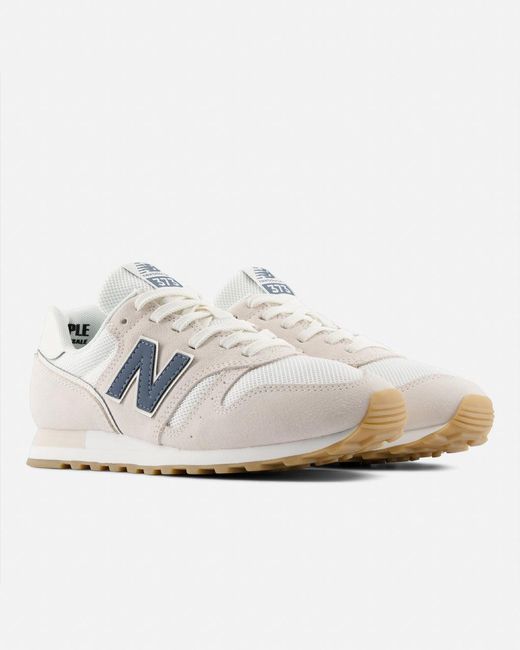 New Balance White Trainers