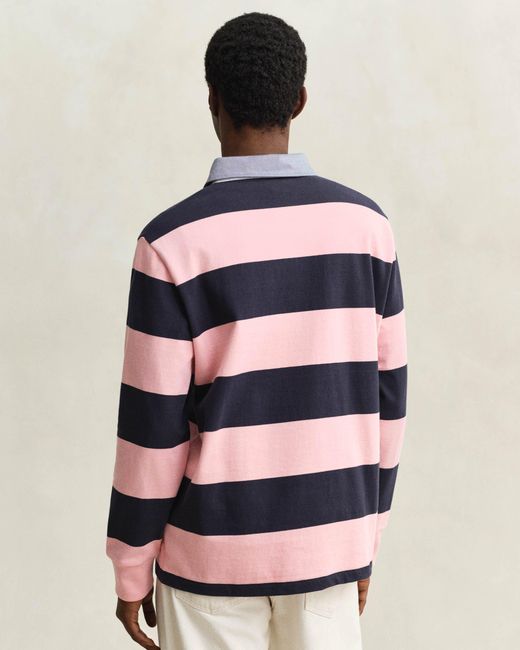 Gant Multicolor Regular Chambray Stripe Heavy Rugger for men