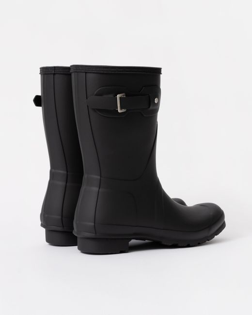 Hunter Black Original Short Wellies