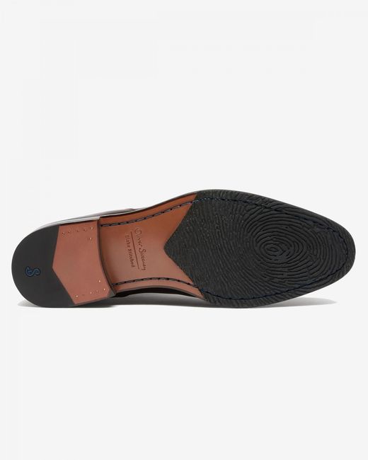 Oliver Sweeney Brown Andante Leather Chelsea Boots for men