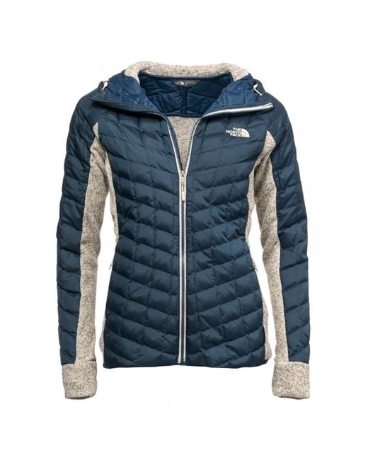 The North Face Blue Thermoball Gordon Lyons Womens Hoodie